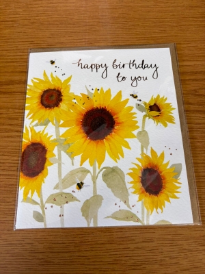 Sunflower Card
