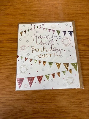 Birthday Bunting Card
