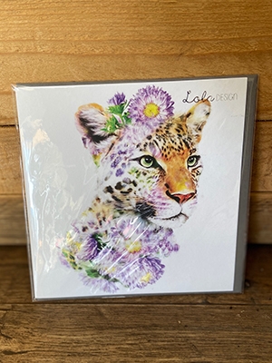 Leopard Card