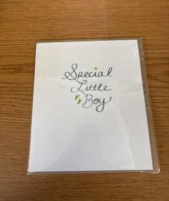 Special little boy card