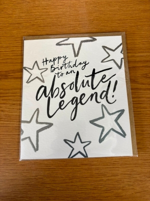 Absolute legend card
