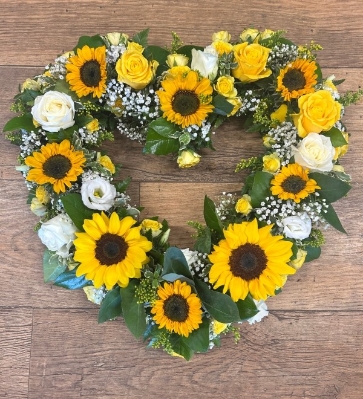 Sunflower Open Heart Tribute