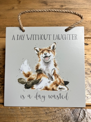 A day without laughter