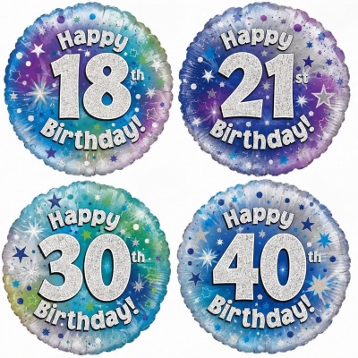 Age Balloons 18 to 40