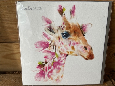 Giraffe Card