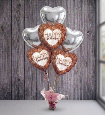 Happy Anniversary Balloon Bouquet