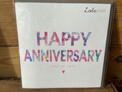 Happy Anniversary Card