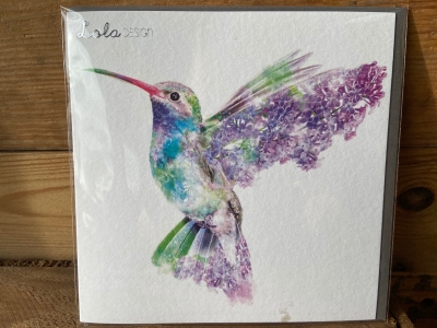 Hummingbird Card