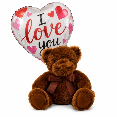 Love Bear and Balloon Gift Set