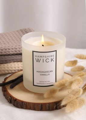 Madagascan Vanilla Luxury Candle