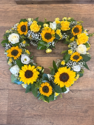 Sunflower Open Heart Tribute