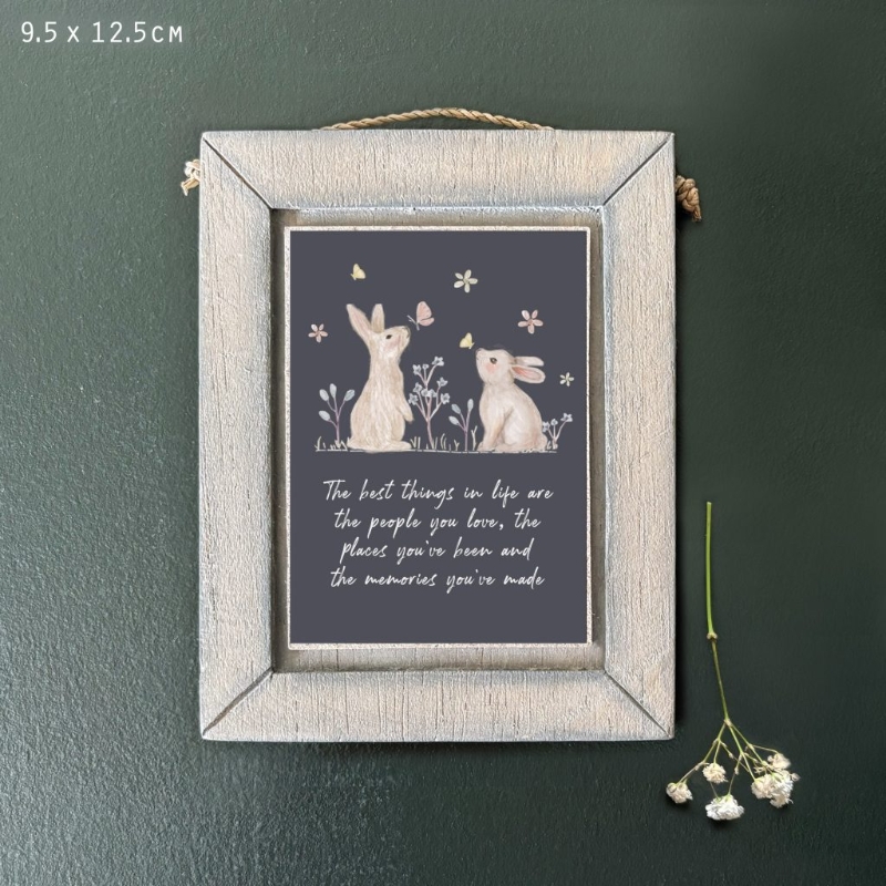 Wooden Hanging Plaque