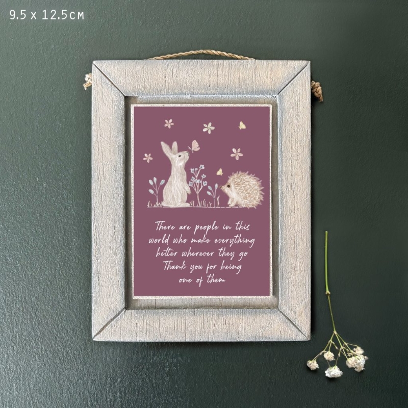 Wooden Hanging Plaque