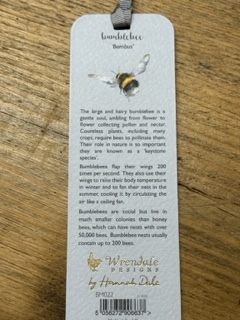 Wrendale Bee Bookmark