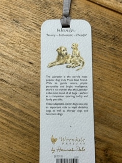 Wrendale Dog Bookmark