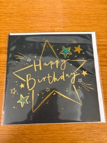 Birthday Star Card