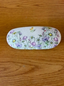 Bee Wild Flower Glasses Case