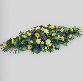 Warm Elegance Casket Spray