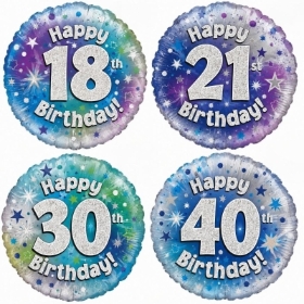 Age Balloons 18 to 40