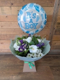 Baby Boy Bloom & Balloon