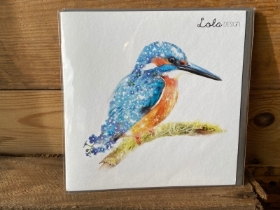 Kingfisher Card