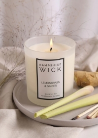 Lemongrass & Ginger Luxury Candle