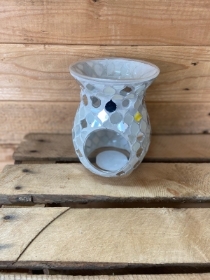 Pearl and Silver Wax Warmer