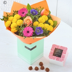 Spring Brights Gift Box with Chocs