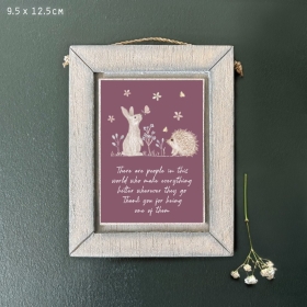 Wooden Hanging Plaque