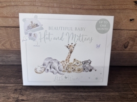 Wrendale Baby Hat & Mittens Set