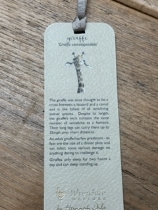 Wrendale Giraffe Bookmark